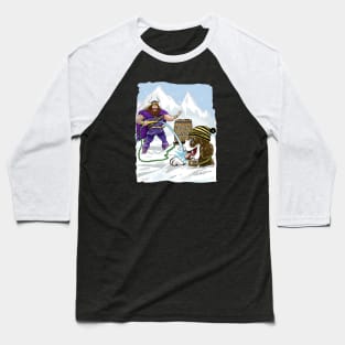 Minnesota Vikings Fans - Kings of the North vs Saintly Slurpers Baseball T-Shirt